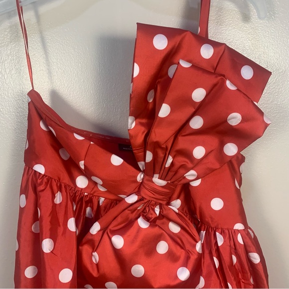 Anthropologie astu Sally Bow Polka Dot Tiered Maxi Dress - Picture 15 of 15